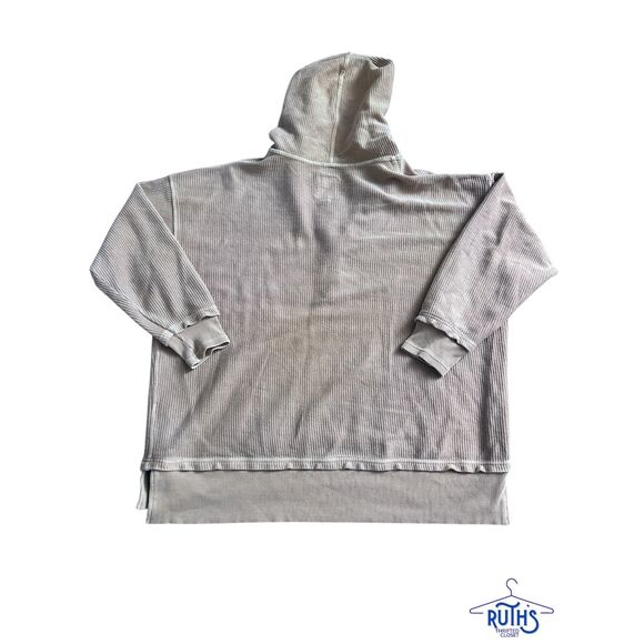 Aerie Textured Henley Hoodie - Picture 3 of 5